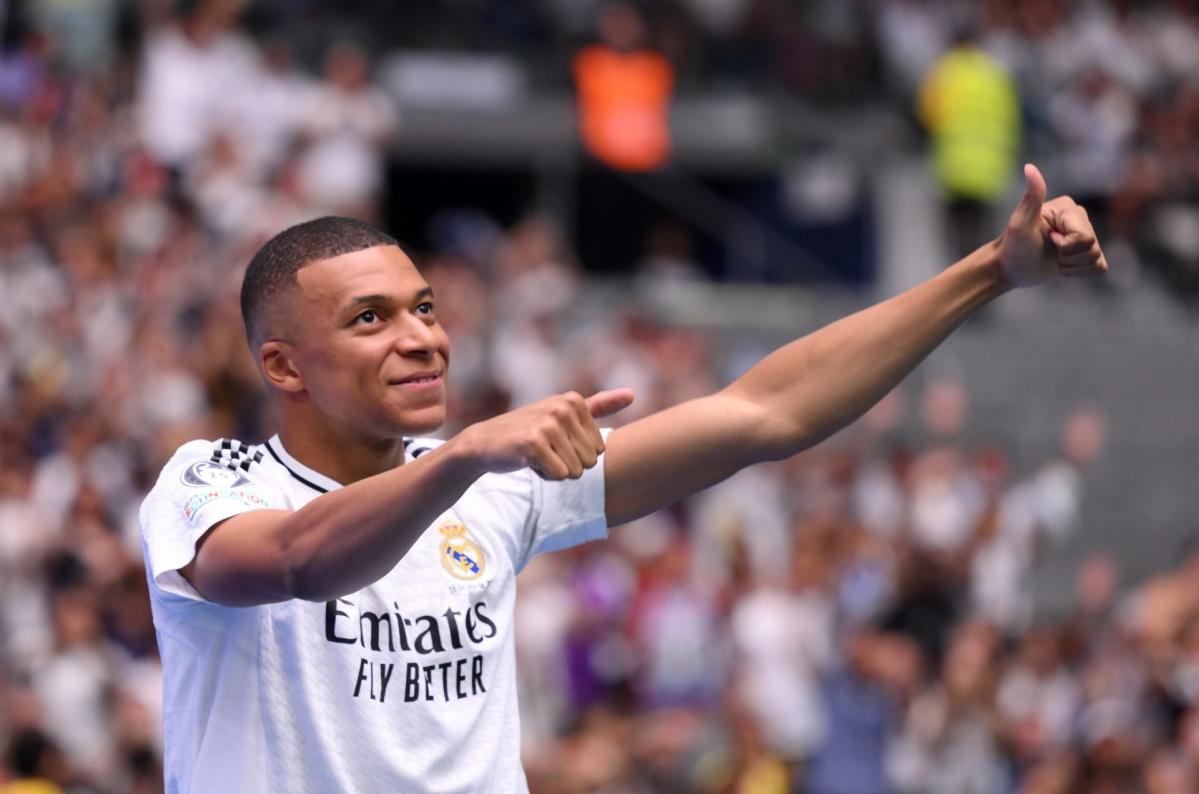 Real Madrid afholder officielt debutceremoni for Mbappe